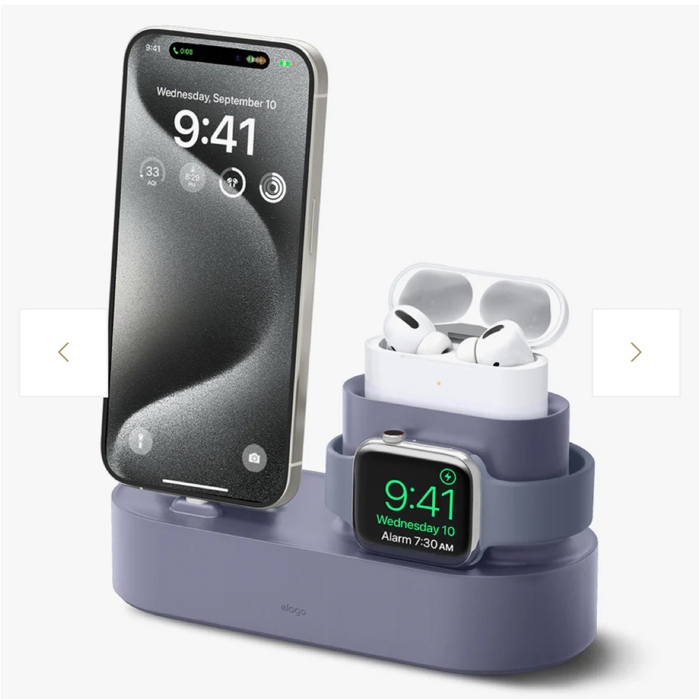 Charging Dock Periwinkle